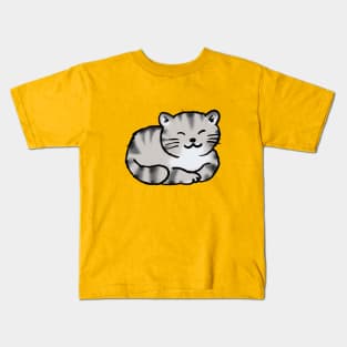 cute tiger cat Kids T-Shirt